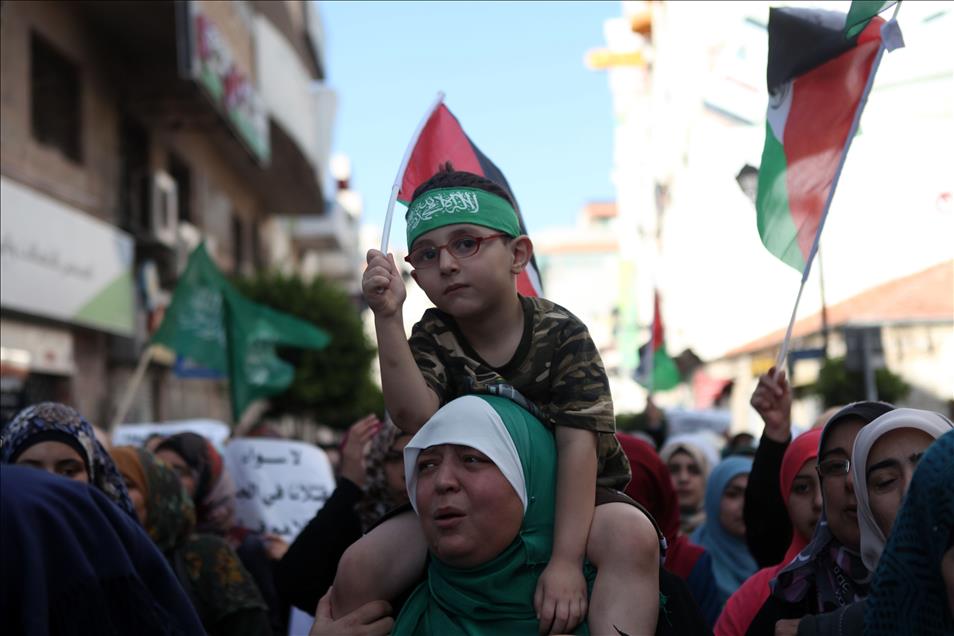 İsrail'in Gazze'ye saldırıları protesto edildi