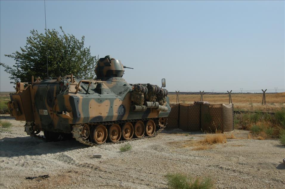 Suriye sınırında askeri önlemler artırıldı