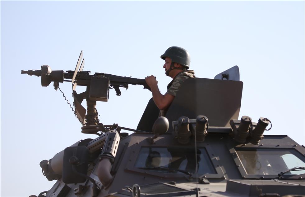 Suriye sınırında askeri önlemler artırıldı