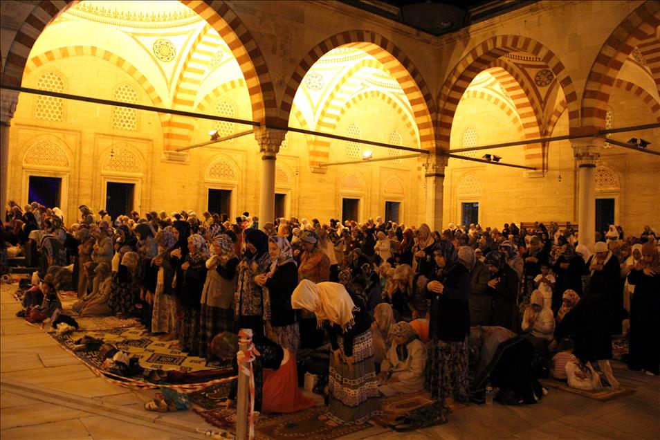 Edirne'de Kadir Gecesi