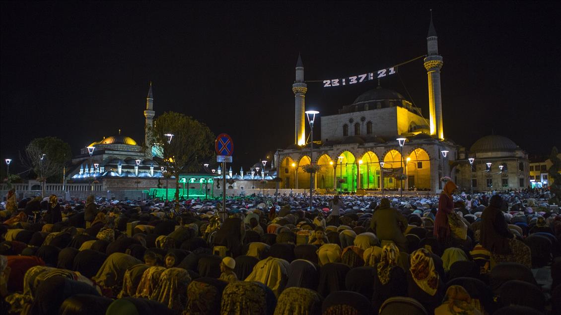 Konya'da Kadir Gecesi