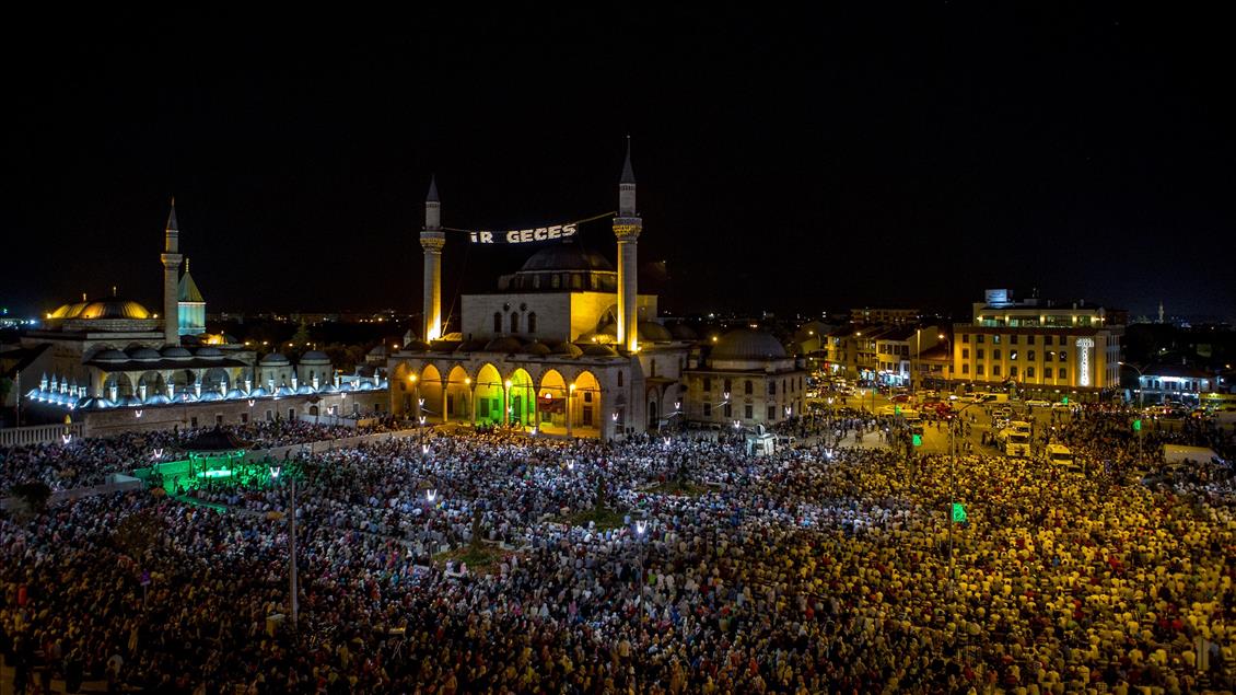 Konya'da Kadir Gecesi