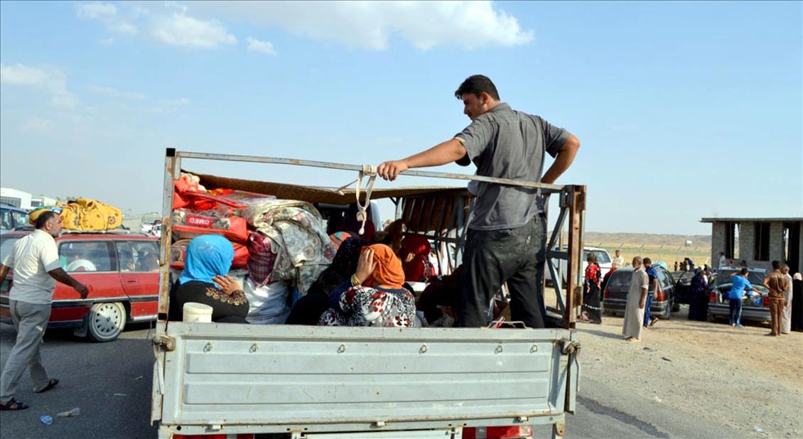 Irak'ta Şii bölgelerine kaçış sürüyor 