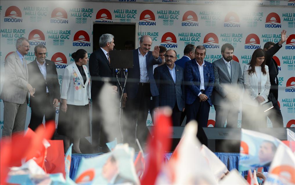 Cumhurbaşkanı adayı ve Başbakan Erdoğan Diyarbakır'da