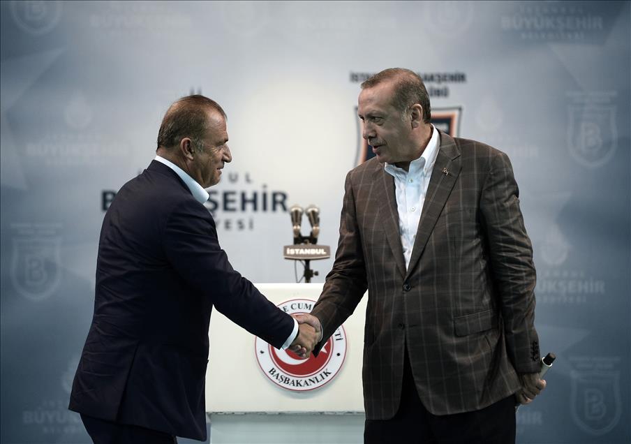 Başakşehir Fatih Terim Stadı'nın açılış töreni