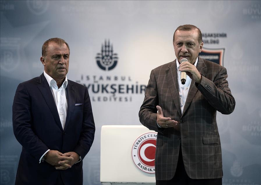 Başakşehir Fatih Terim Stadı'nın açılış töreni