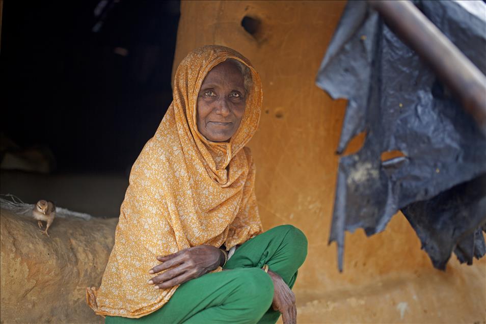 Refuge camp for Rohingya Muslims in Bangladesh