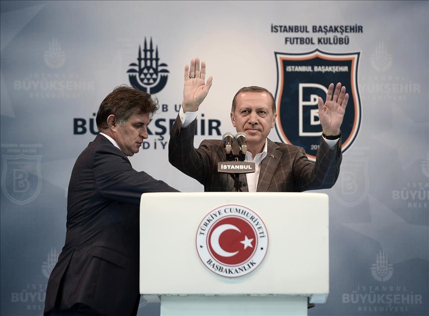 Başakşehir Fatih Terim Stadı'nın açılış töreni