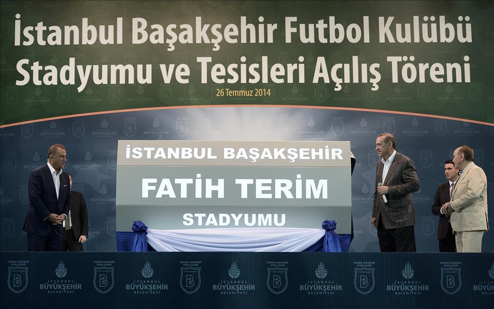 Başakşehir Fatih Terim Stadı'nın açılış töreni