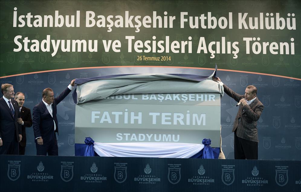 Başakşehir Fatih Terim Stadı'nın açılış töreni