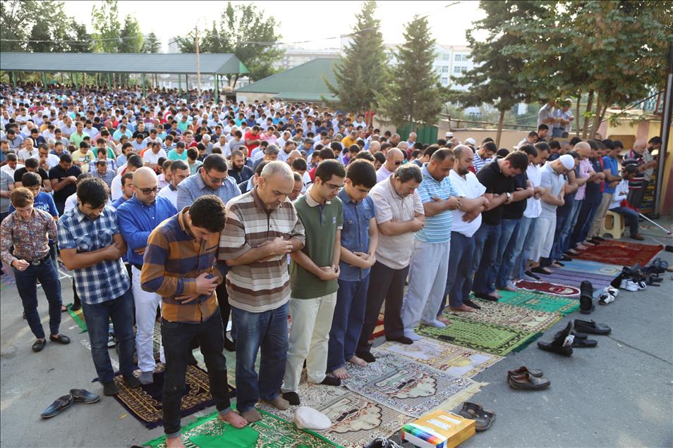 Azerbaycan'da Ramazan bayramı coşkusu