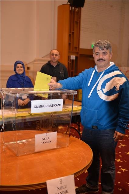 Cumhurbaşkanlığı seçimlerinde ilk oy Avustralya’dan