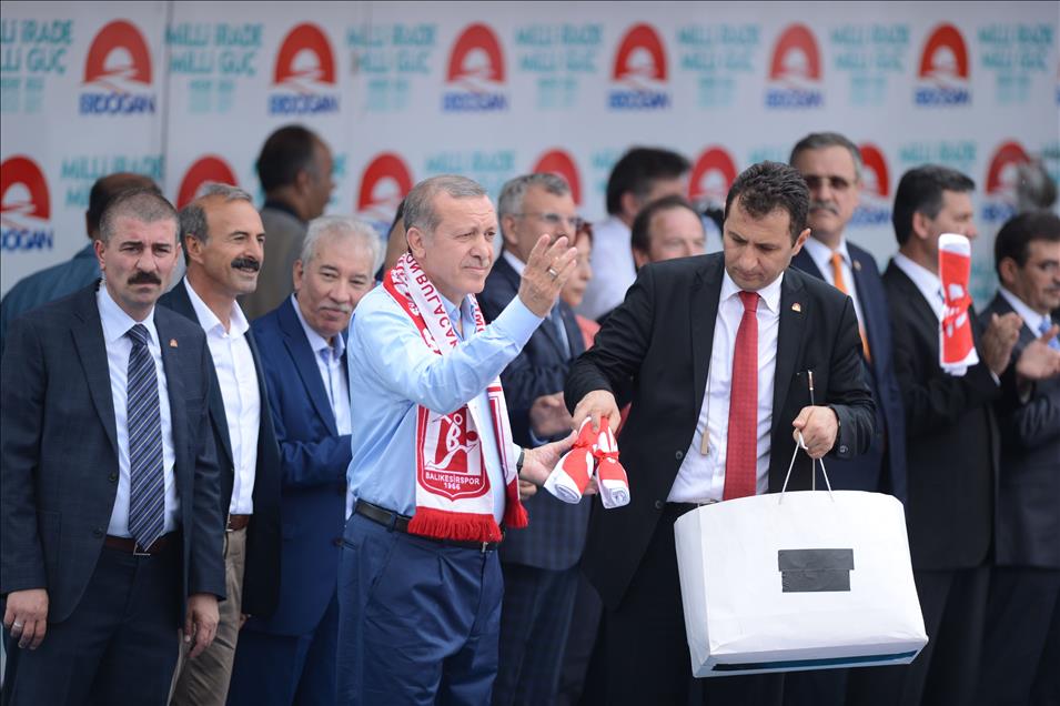 Cumhurbaşkanı adayı ve Başbakan Recep Tayyip Erdoğan