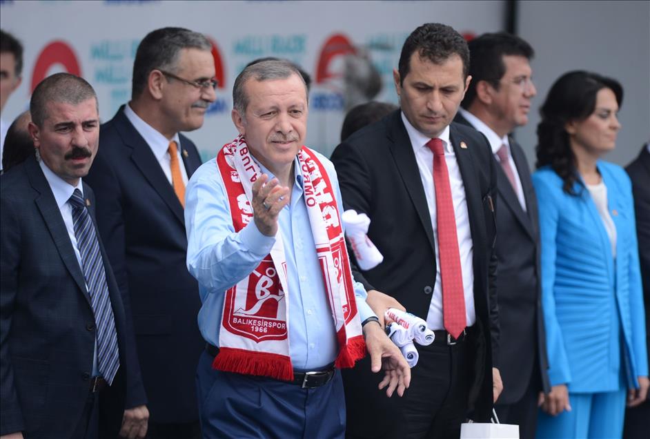 Cumhurbaşkanı adayı ve Başbakan Recep Tayyip Erdoğan
