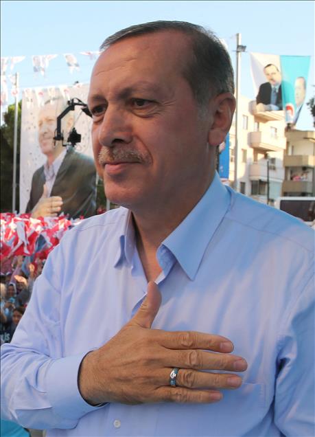 Cumhurbaşkanı Adayı ve Başbakan Erdoğan'ın Muğla mitingi