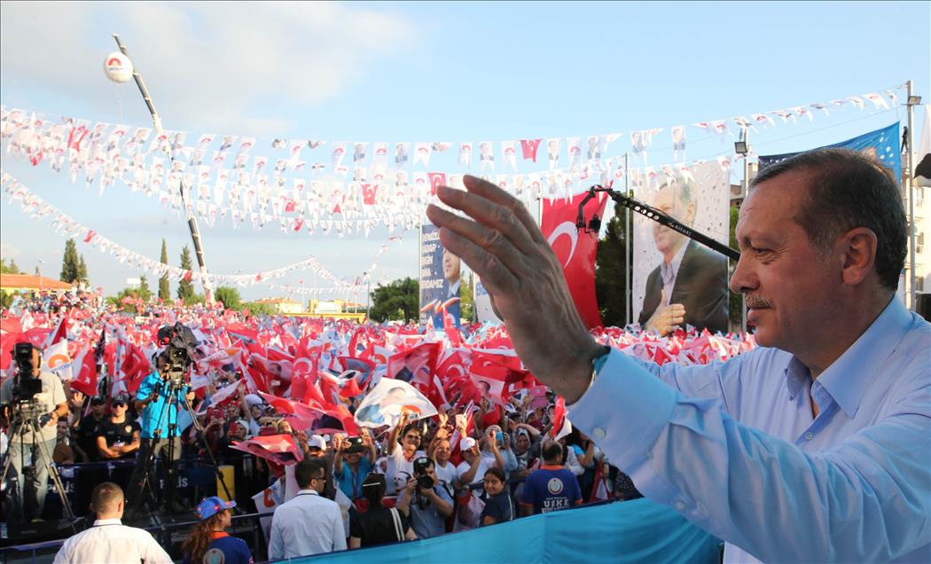 Cumhurbaşkanı Adayı ve Başbakan Erdoğan'ın Muğla mitingi