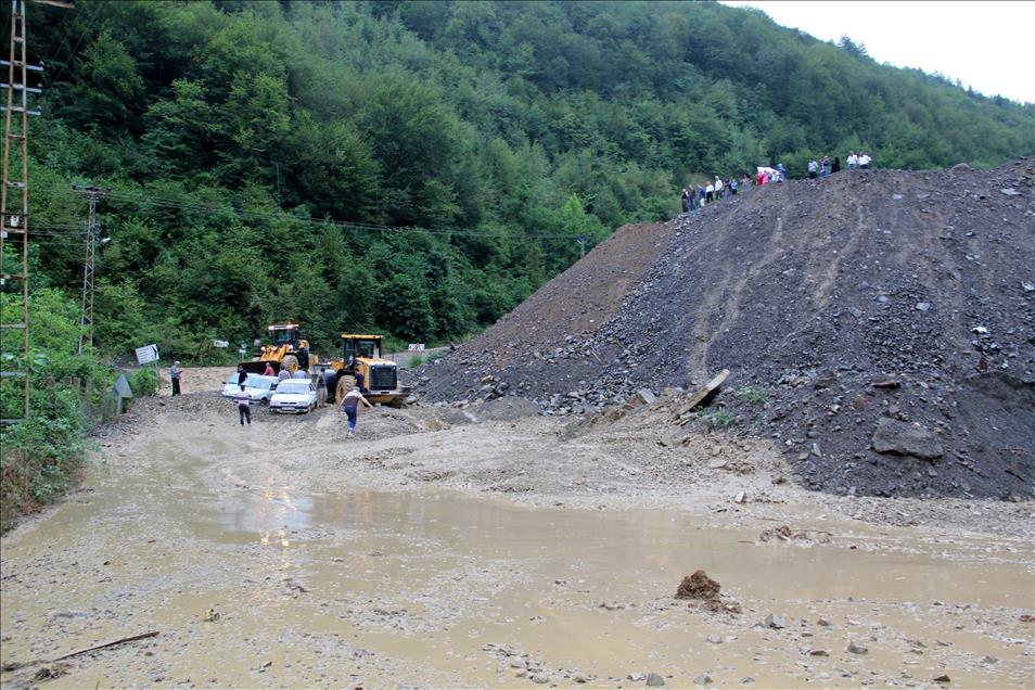 Kastamonu'da şiddetli yağış