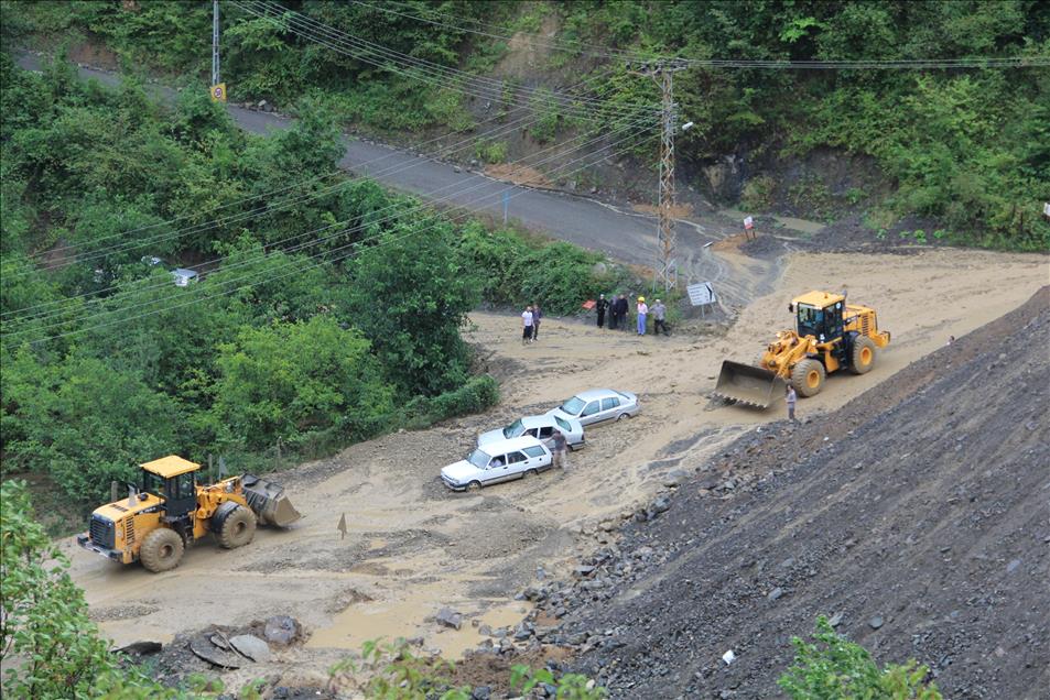 Kastamonu'da şiddetli yağış