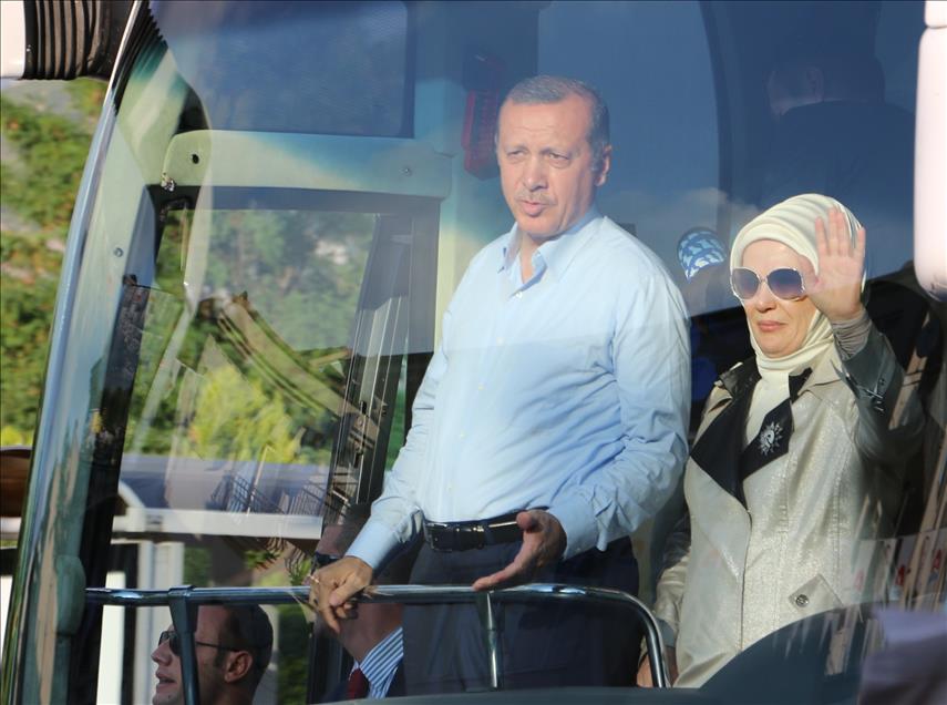 Cumhurbaşkanı Adayı ve Başbakan Erdoğan'ın Muğla mitingi