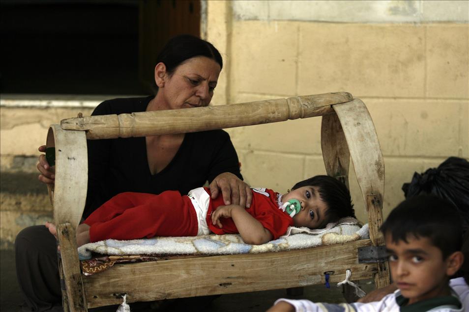 Laleş'e sığınan Yezidiler