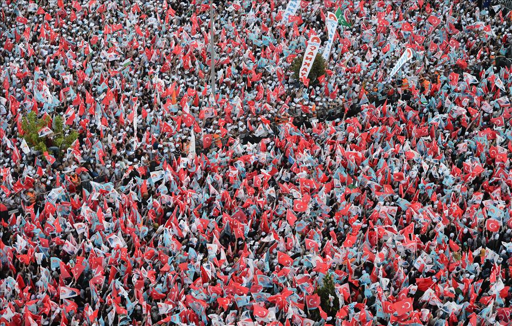 Cumhurbaşkanı adayı Başbakan Recep Tayyip Erdoğan