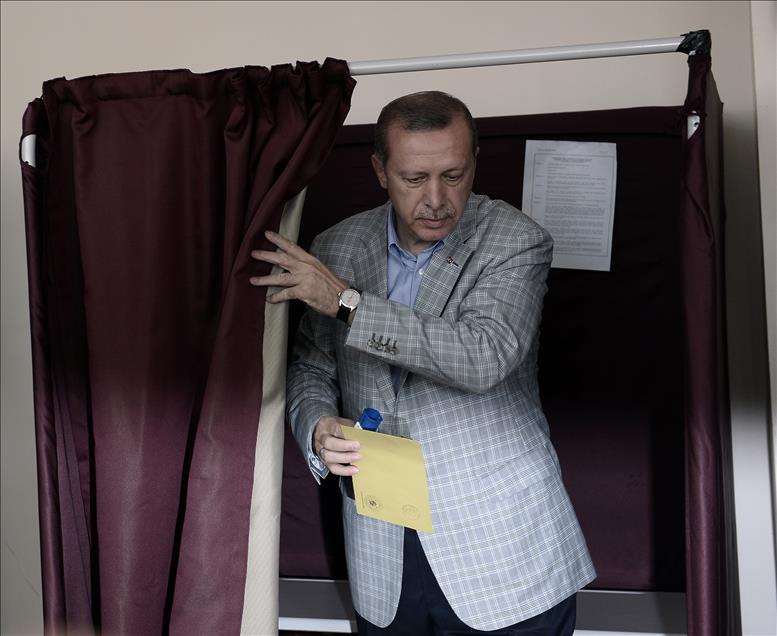 Cumhurbaşkanı adayı ve Başbakan Erdoğan