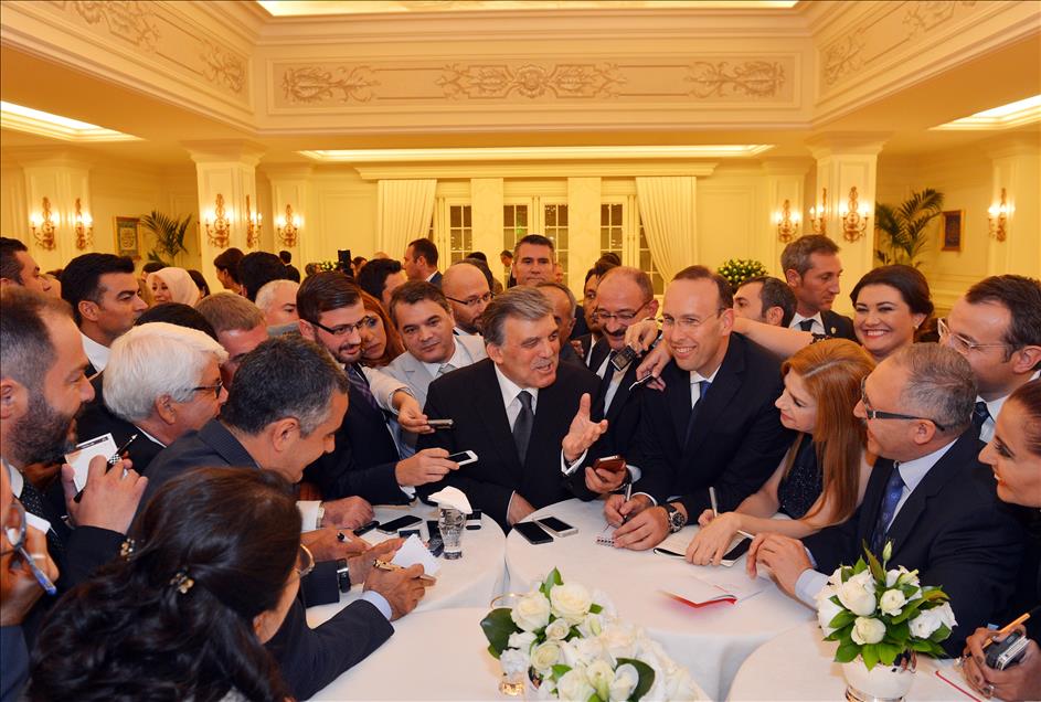 Cumhurbaşkanı Gül'ün veda resepsiyonu