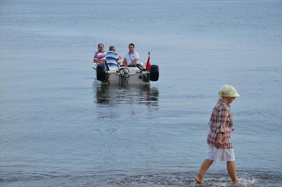 Hidrolik ustasından "karada ve denizde gidebilen tekne sistemi"