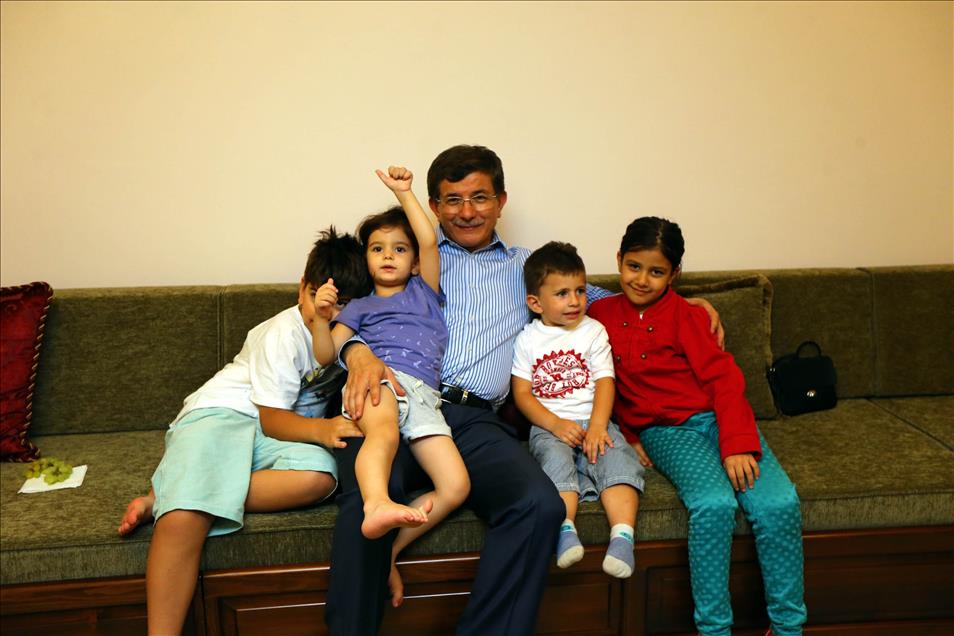 AA Objektiflerinden Ahmet Davutoğlu