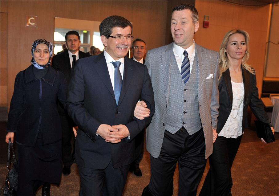 AA Objektiflerinden Ahmet Davutoğlu