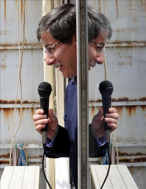 AA Objektiflerinden Ahmet Davutoğlu