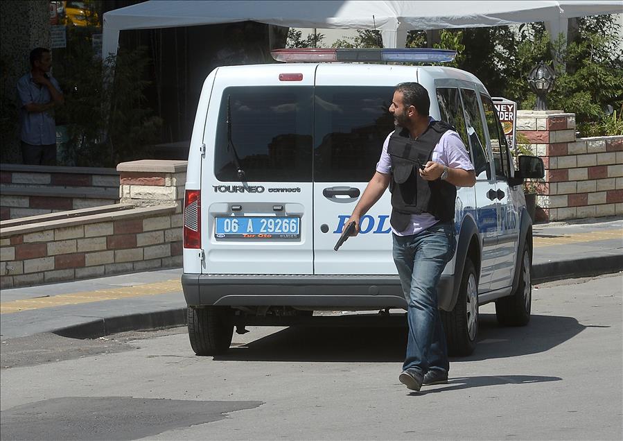 Ankara'da silahlı çatışma
