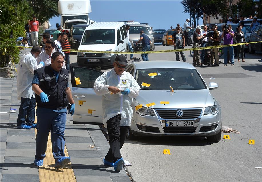 Ankara'da silahlı çatışma