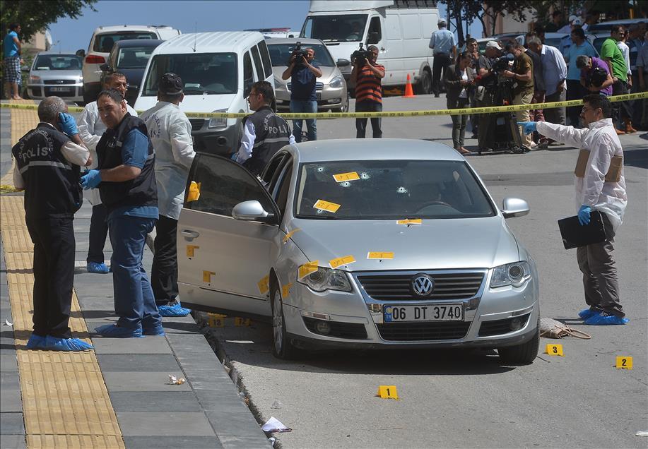 Ankara'da silahlı çatışma