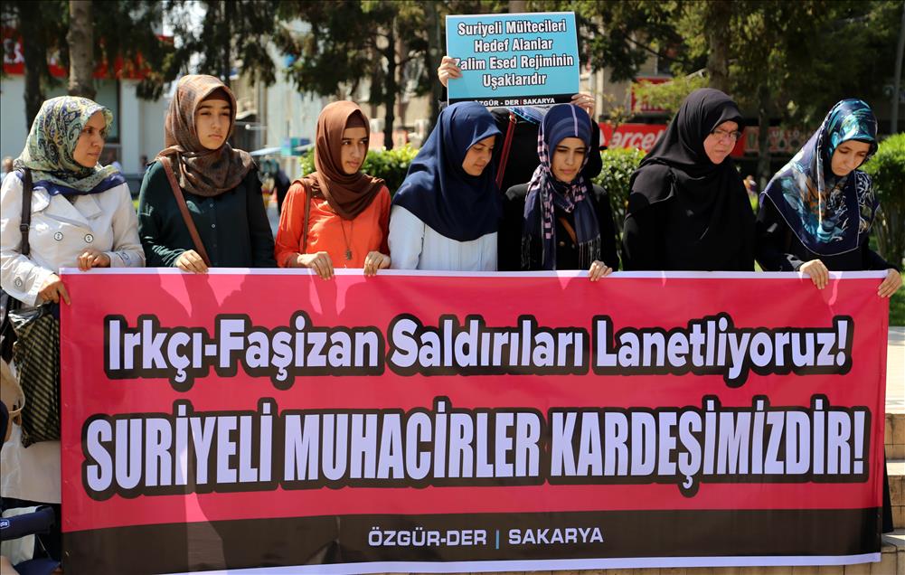 Türkiye'ye sığınan Suriyeliler