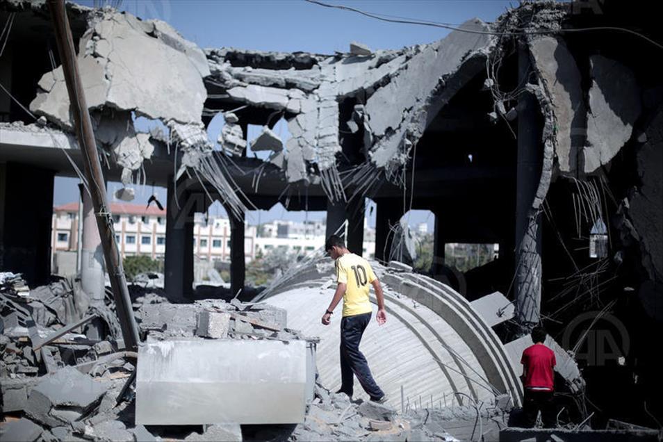 Israel says hit 35 Gaza targets since Sunday