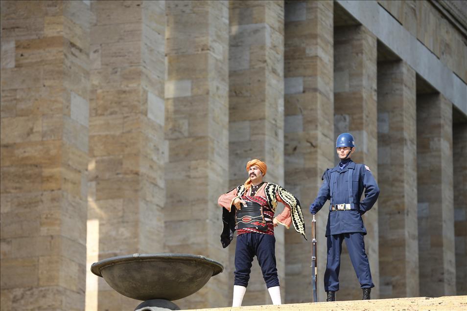 Anıtkabir'de rekor denemesi