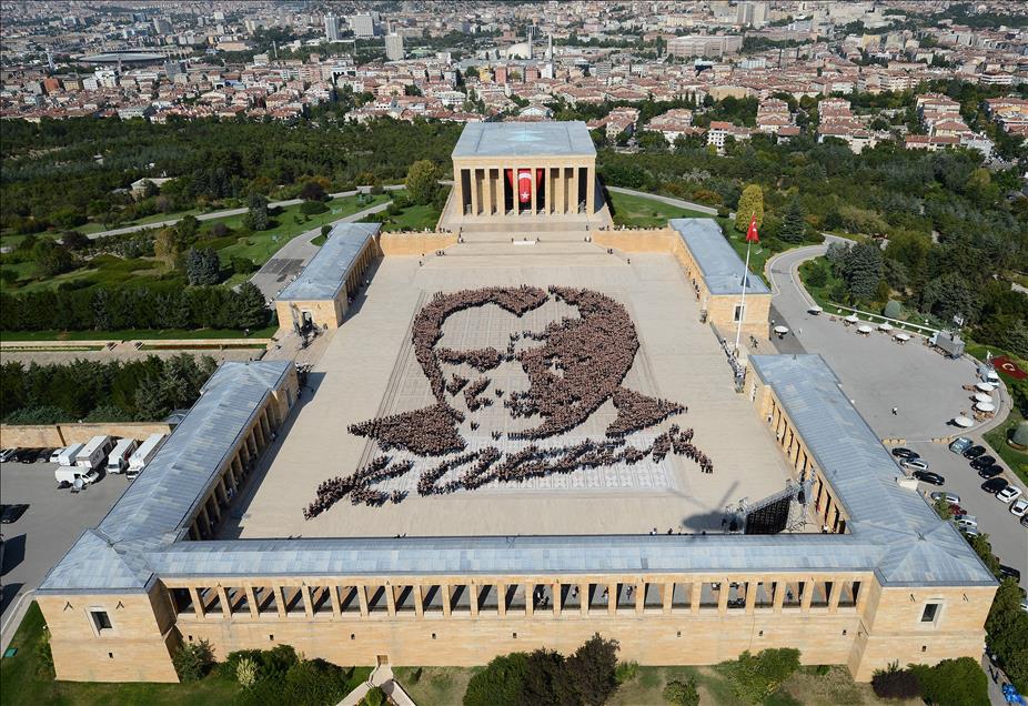 Anıtkabir'de rekor denemesi
