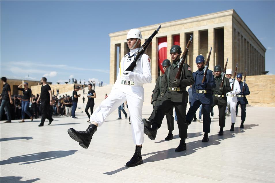 Anıtkabir'de rekor denemesi