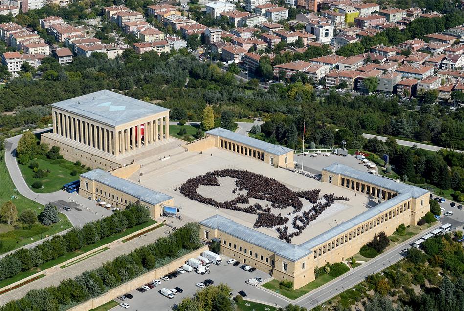 Anıtkabir'de rekor denemesi