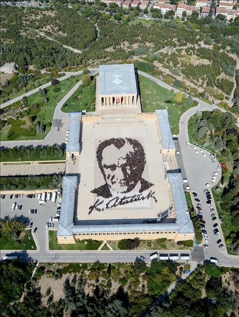 Anıtkabir'de rekor denemesi
