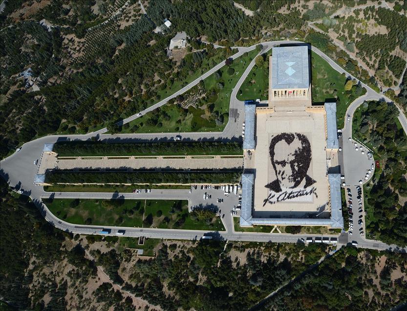 Anıtkabir'de rekor denemesi