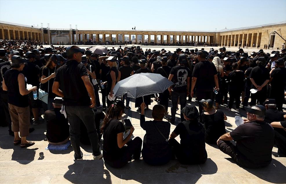 Anıtkabir'de rekor denemesi