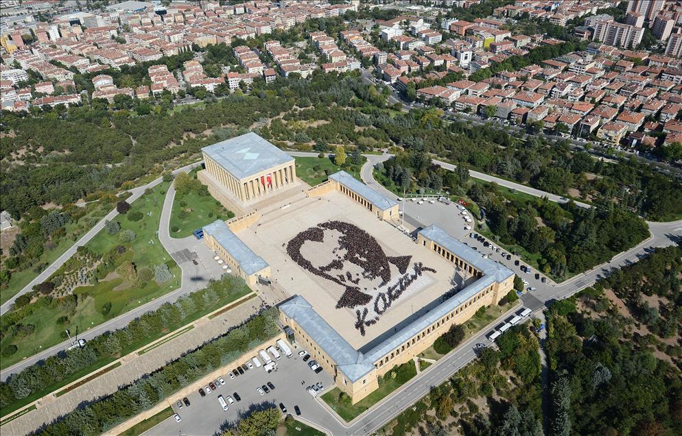 Anıtkabir'de rekor denemesi