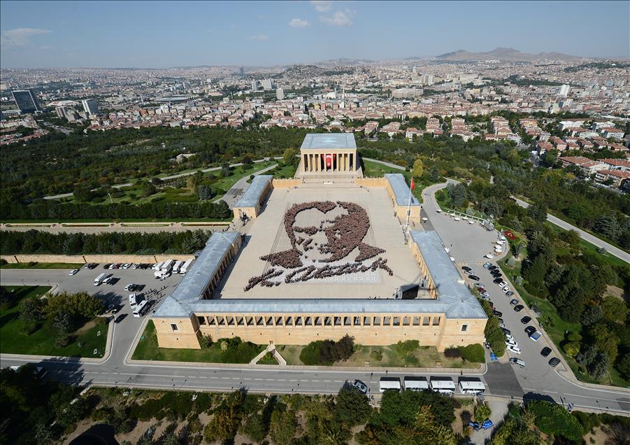 Anıtkabir'de rekor denemesi