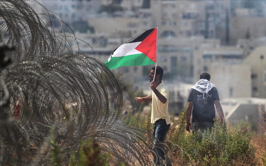 Ramallah'ta gösteri