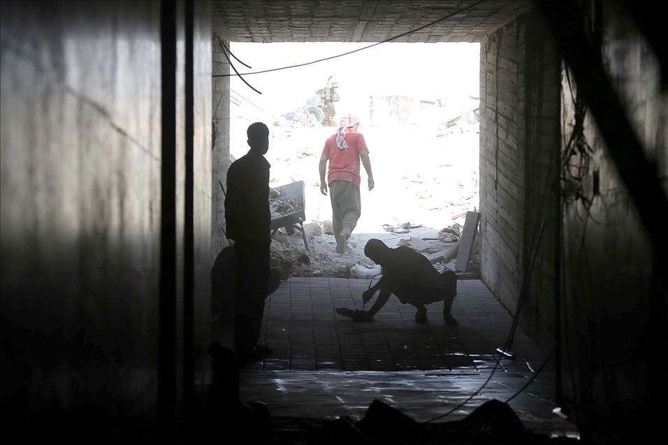  Suriye'de hastaneler yer altına iniyor