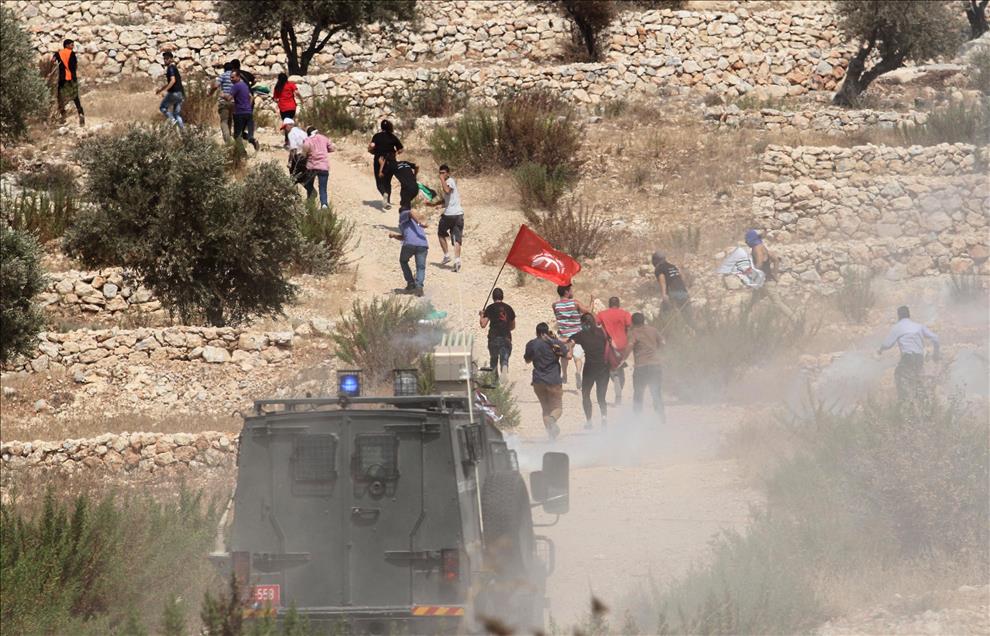 Ramallah'ta gösteri