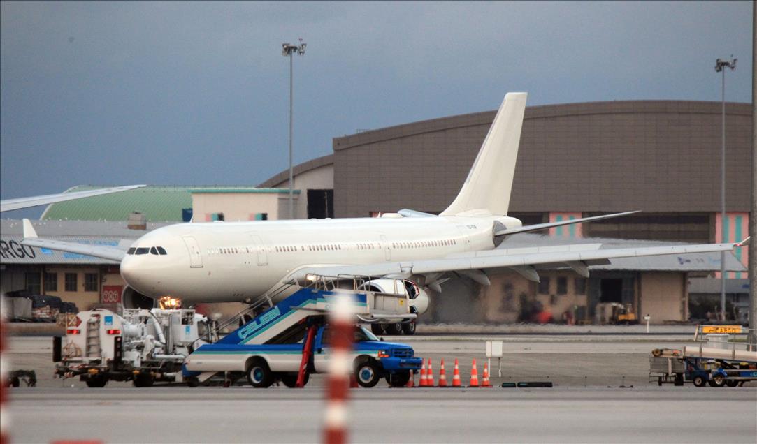TC-TUR uçağı İstanbul'da