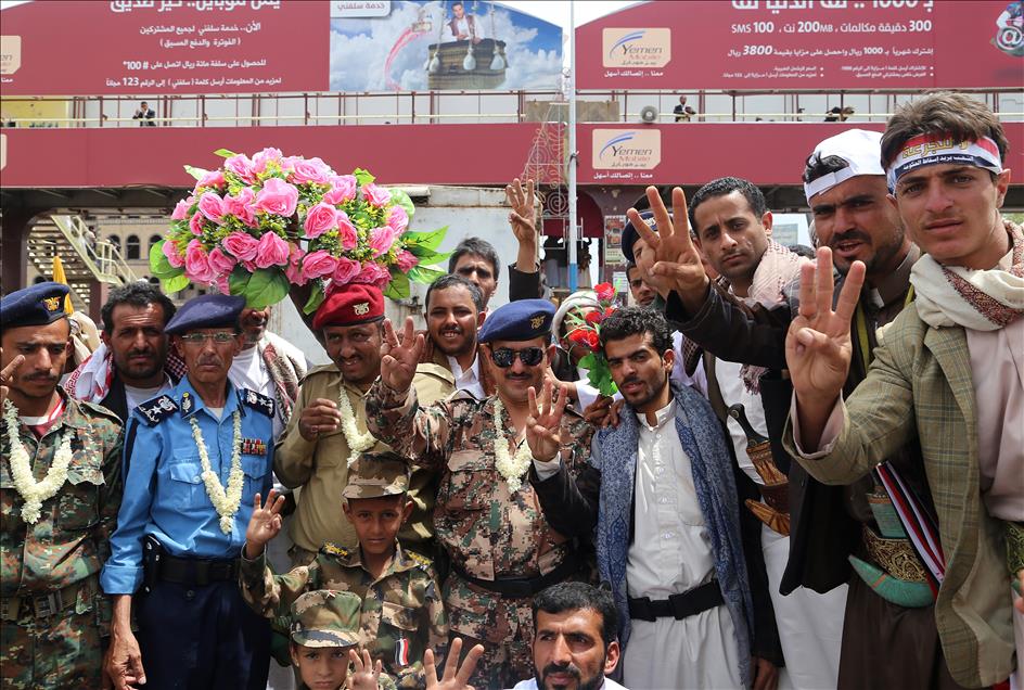 Yemen'de rejim karşıtı gösteri